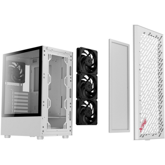 Gabinete Adata Xpg Valor Air Mid Tower White Crosshair Gaming Computacion