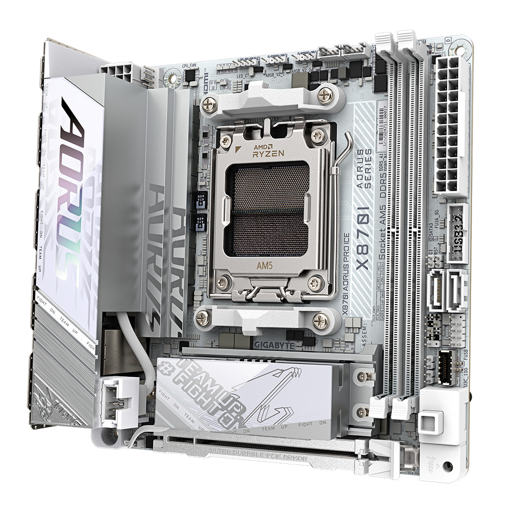 Mother X870i Aorus Pro Ice Itx Gigabyte Am5