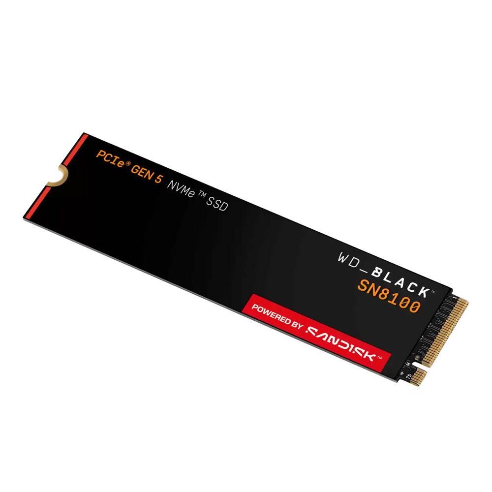 Disco Ssd 1tb Sn8100 Black M.2 Nvme Gen5 Wd
