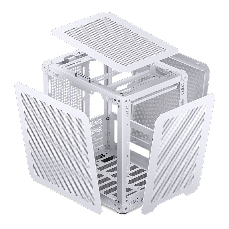 Gabinete C6-itx Tgb Mesh White Jonsbo