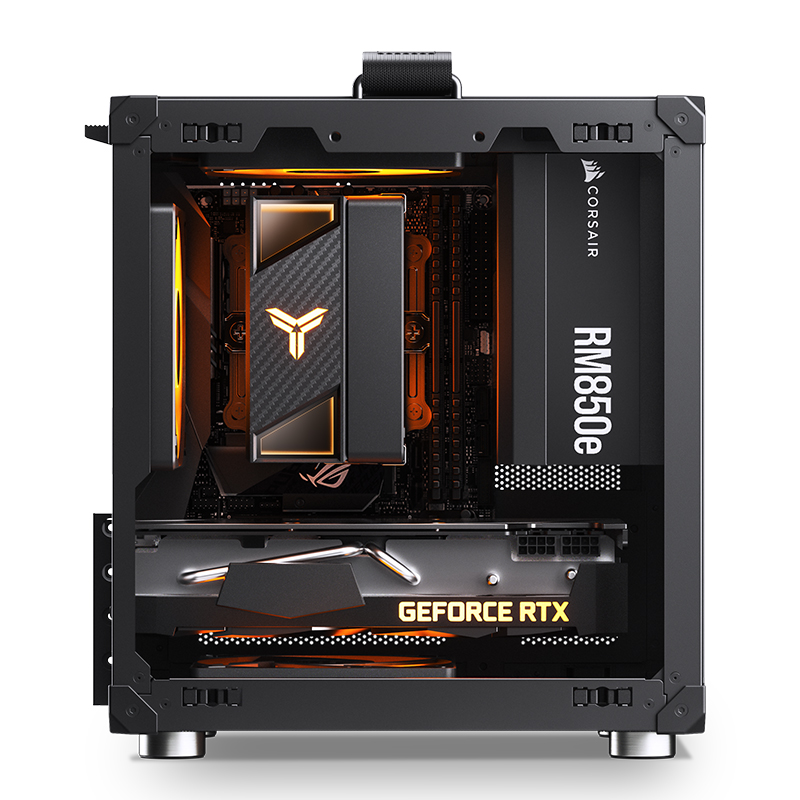 Gabinete C6-itx Tg Mesh Black Jonsbo