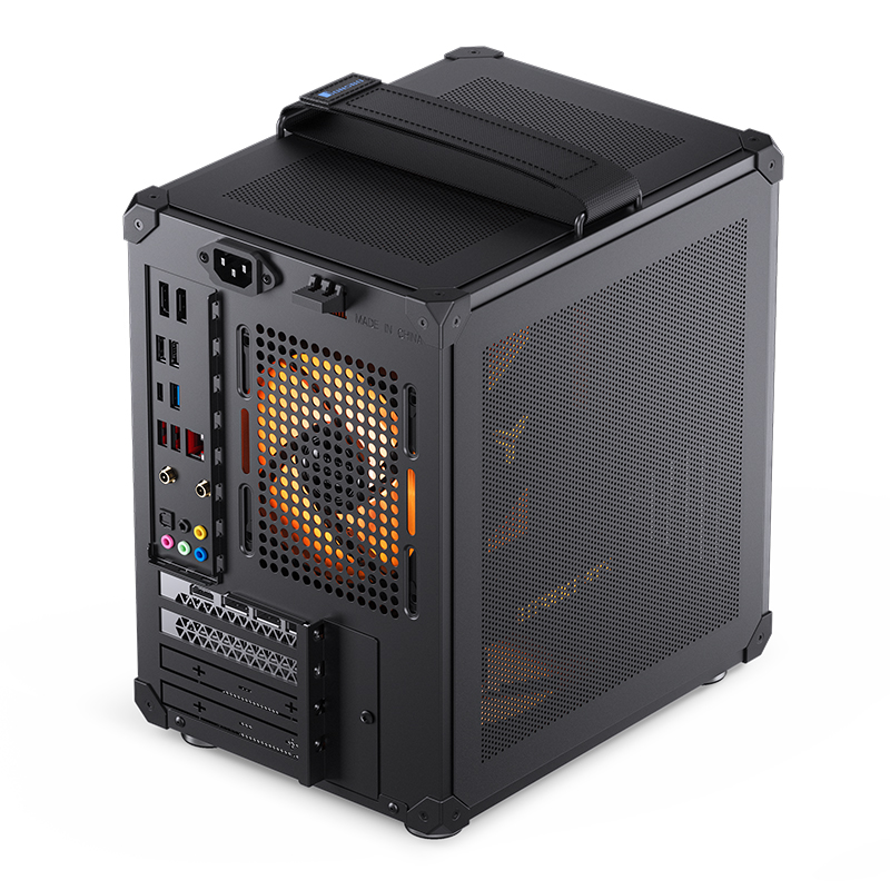 Gabinete C6-itx Tg Mesh Black Jonsbo