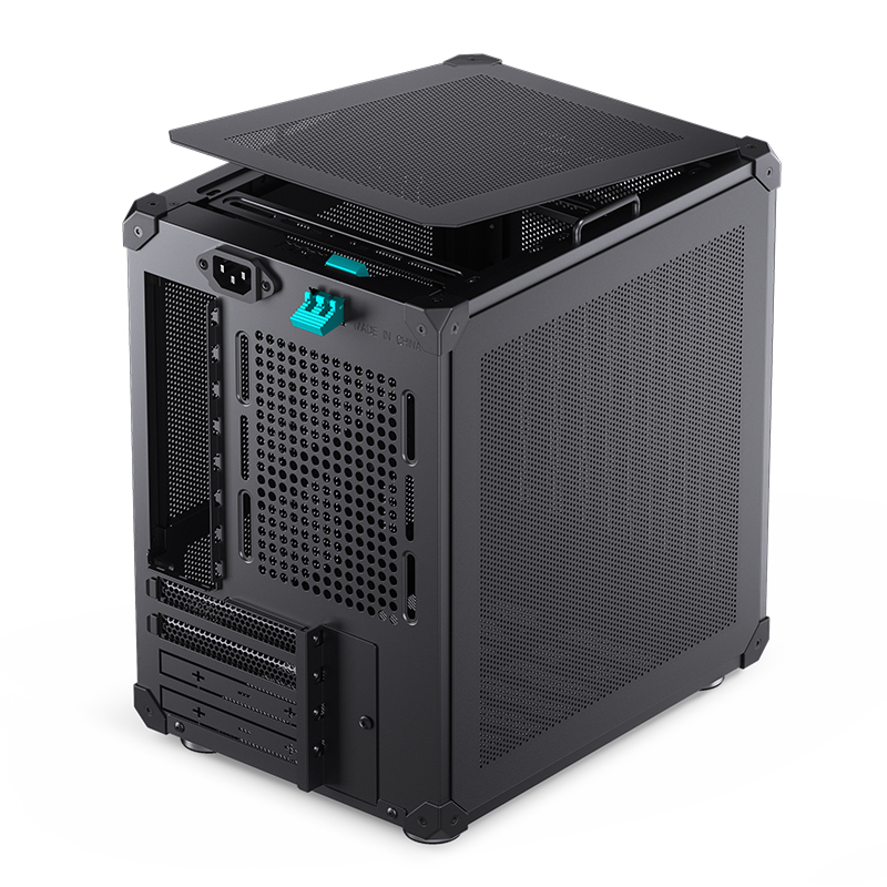 Gabinete C6-itx Tg Mesh Black Jonsbo