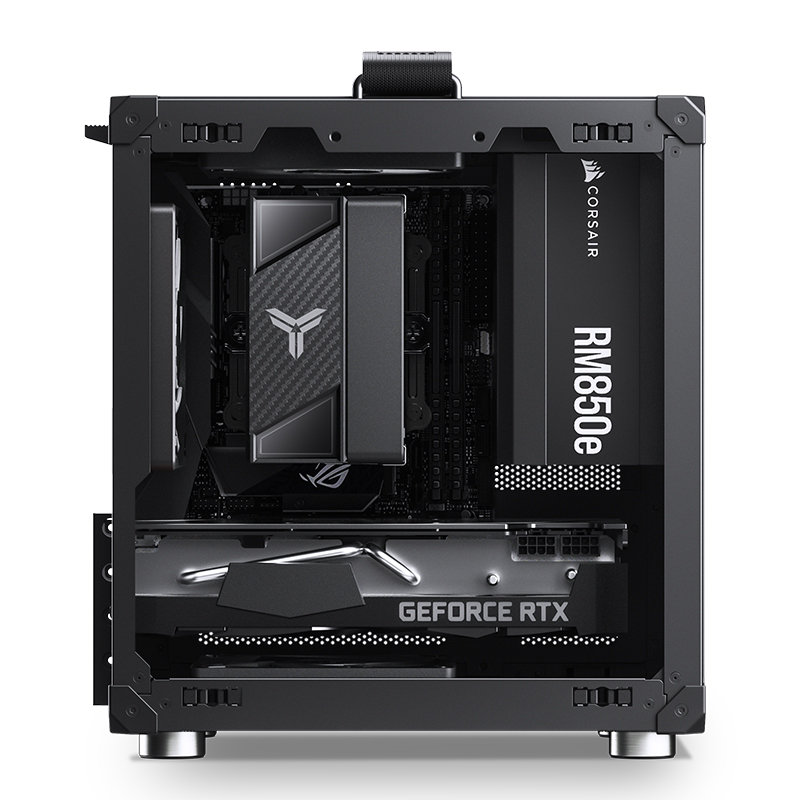 Gabinete C6-itx Tg Mesh Black Jonsbo