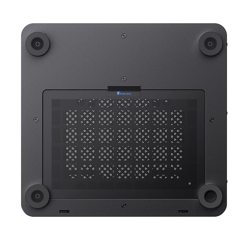 Gabinete Tk-0 Black Tg Itx Aluminio Madera Jonsbo