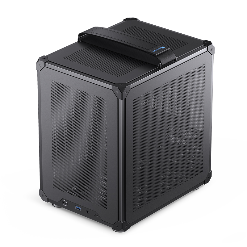 Gabinete C6-itx Tg Mesh Black Jonsbo