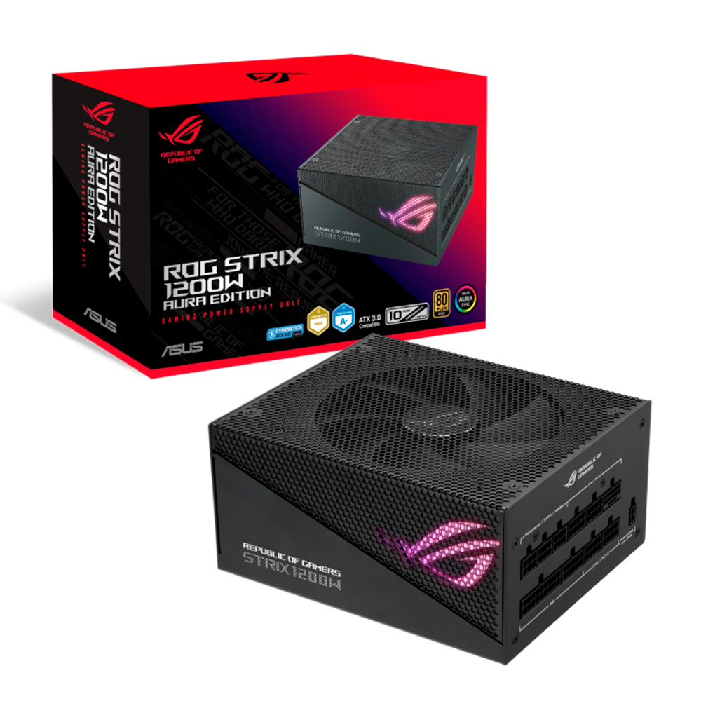 Fuente Rog Strix 1200w 80+ Gold Aura Edition Asus