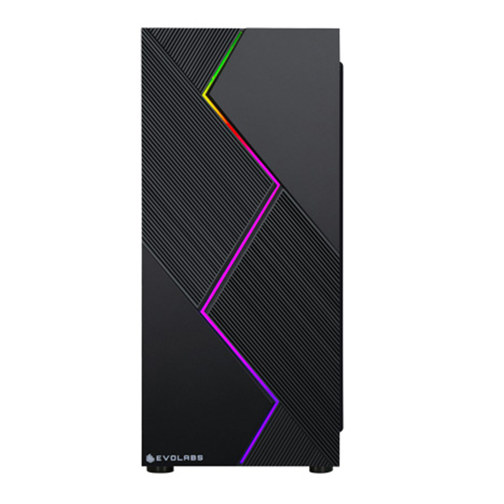 Gabinete Bolt Fan X1 Frgb Tg Evolabs