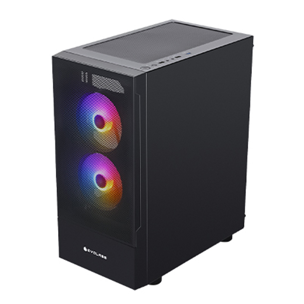 Gabinete Sophystix Fan X3 Frgb Tg Mesh Evolabs