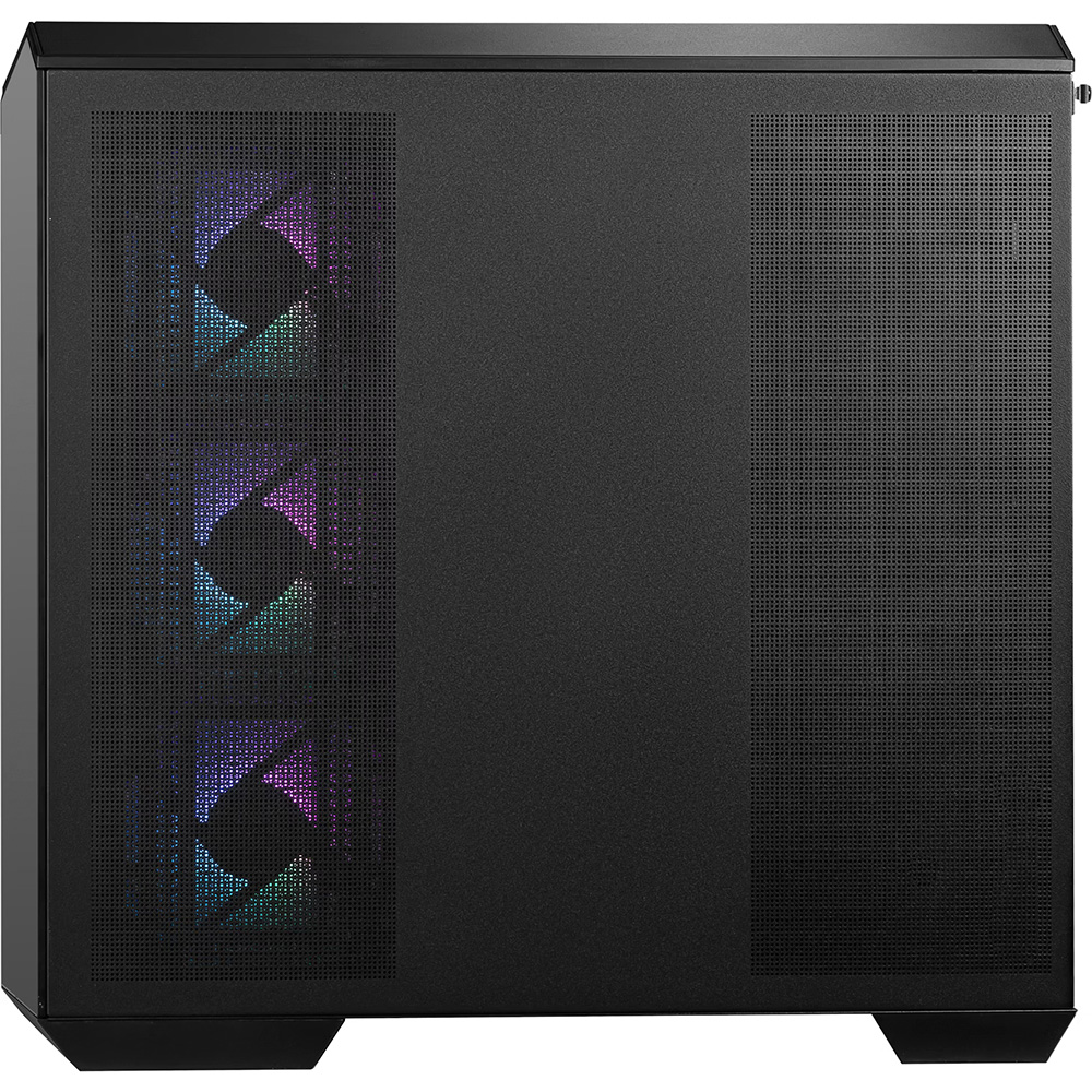 Gabinete Mag Pano M100r Pz Black Tg Fan X4 Argb Msi