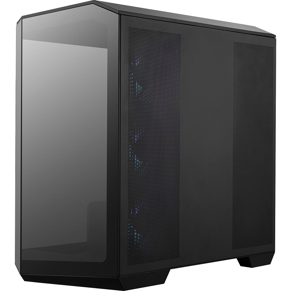 Gabinete Mag Pano M100r Pz Black Tg Fan X4 Argb Msi
