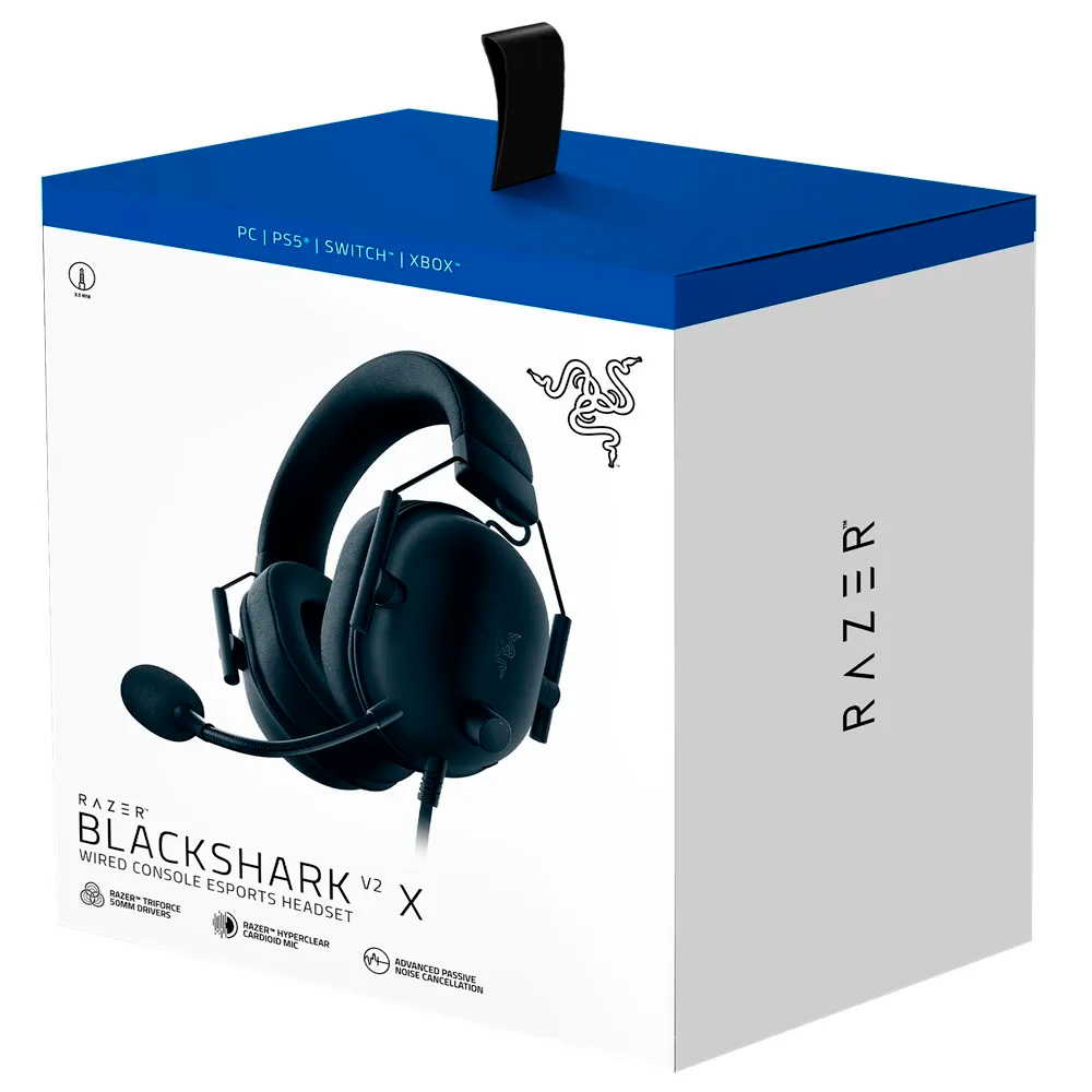 Auricular Blackshark V2 X Black Ps5 Black Razer