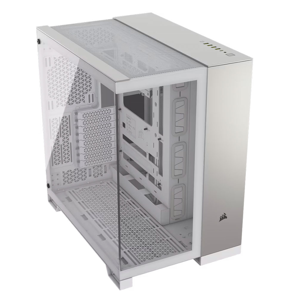 Gabinete 6500x Tg Aluminum White Corsair