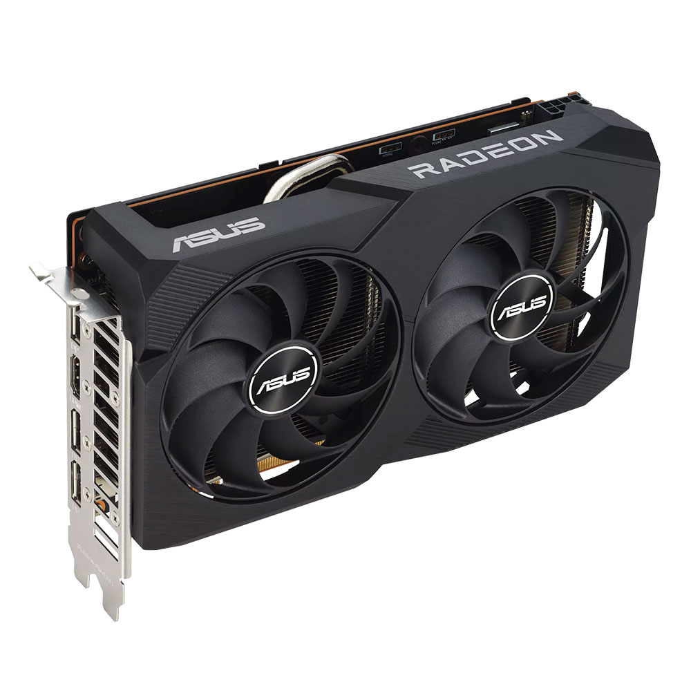 Placa De Video Asus Dual Radeon Rx 7600 V2 Oc Edition 8gb Gddr6