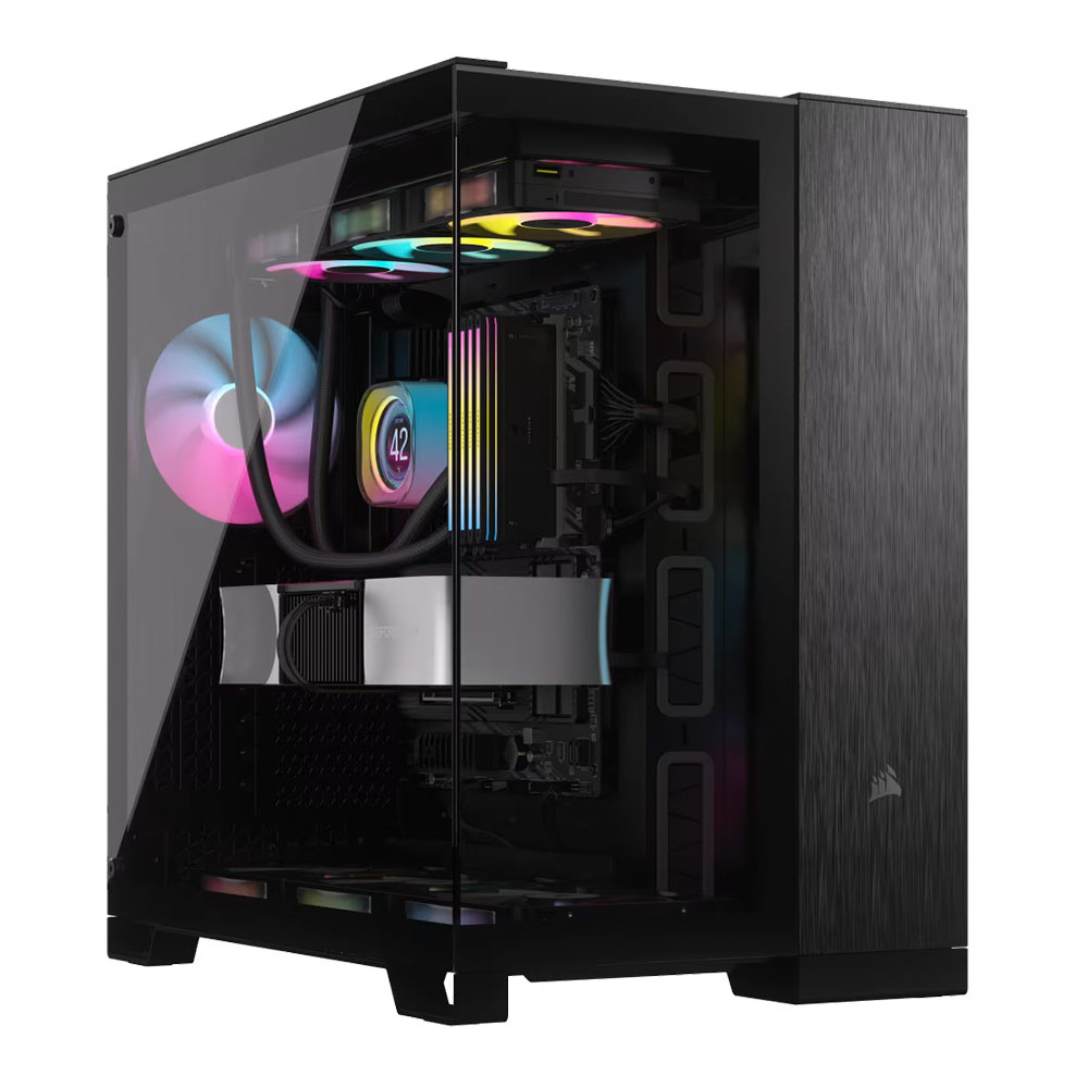 Gabinete 6500x Tg Aluminum Black Corsair