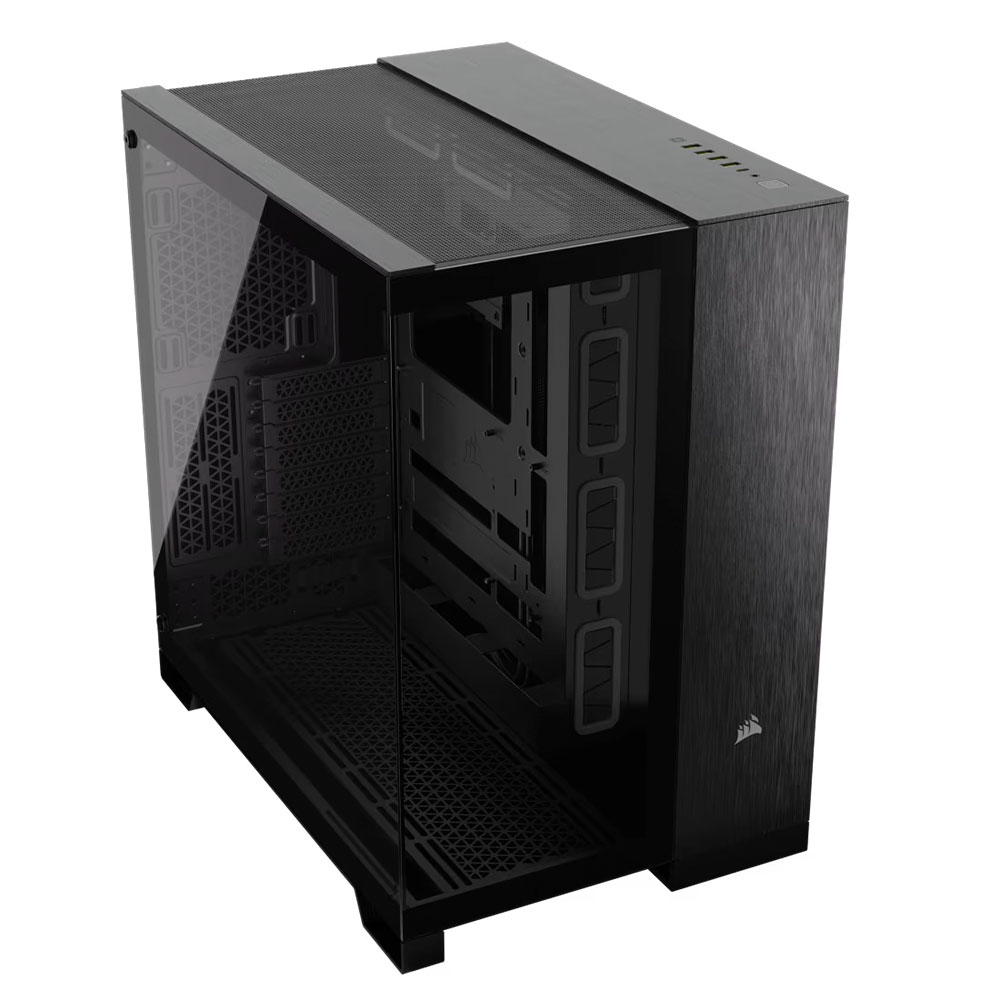 Gabinete 6500x Tg Aluminum Black Corsair
