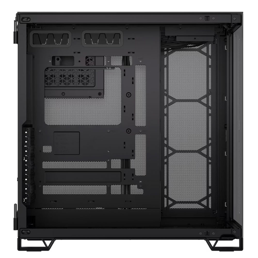 Gabinete 6500x Tg Aluminum Black Corsair
