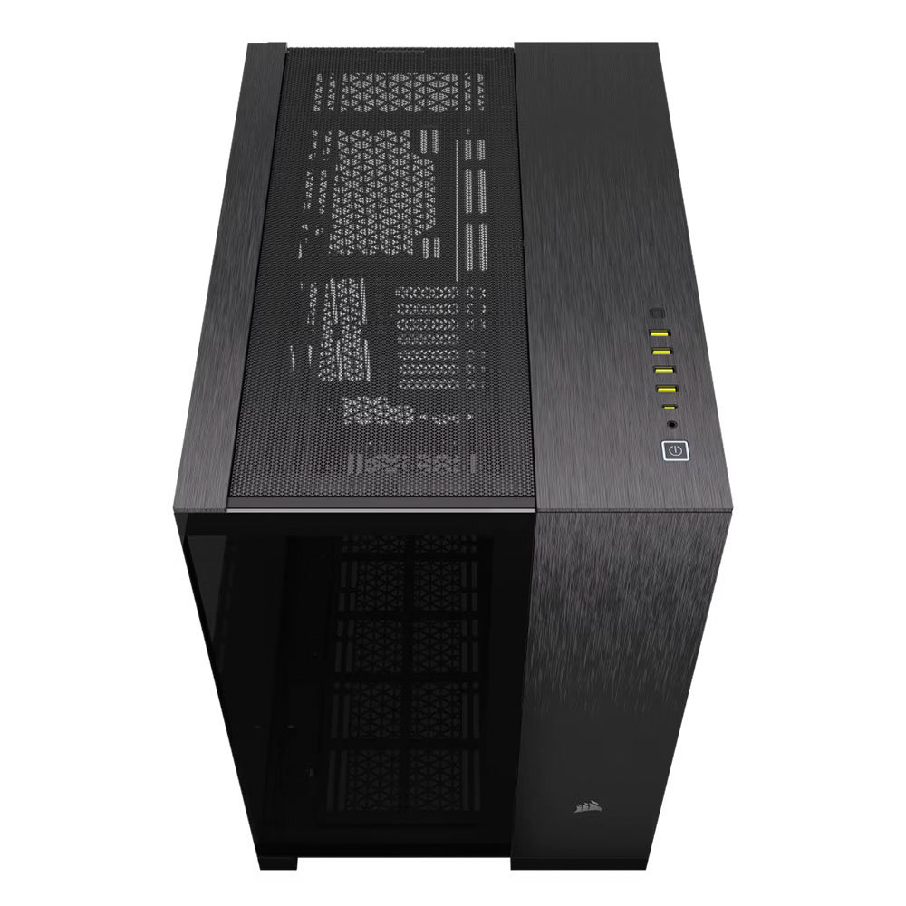 Gabinete 6500x Tg Aluminum Black Corsair
