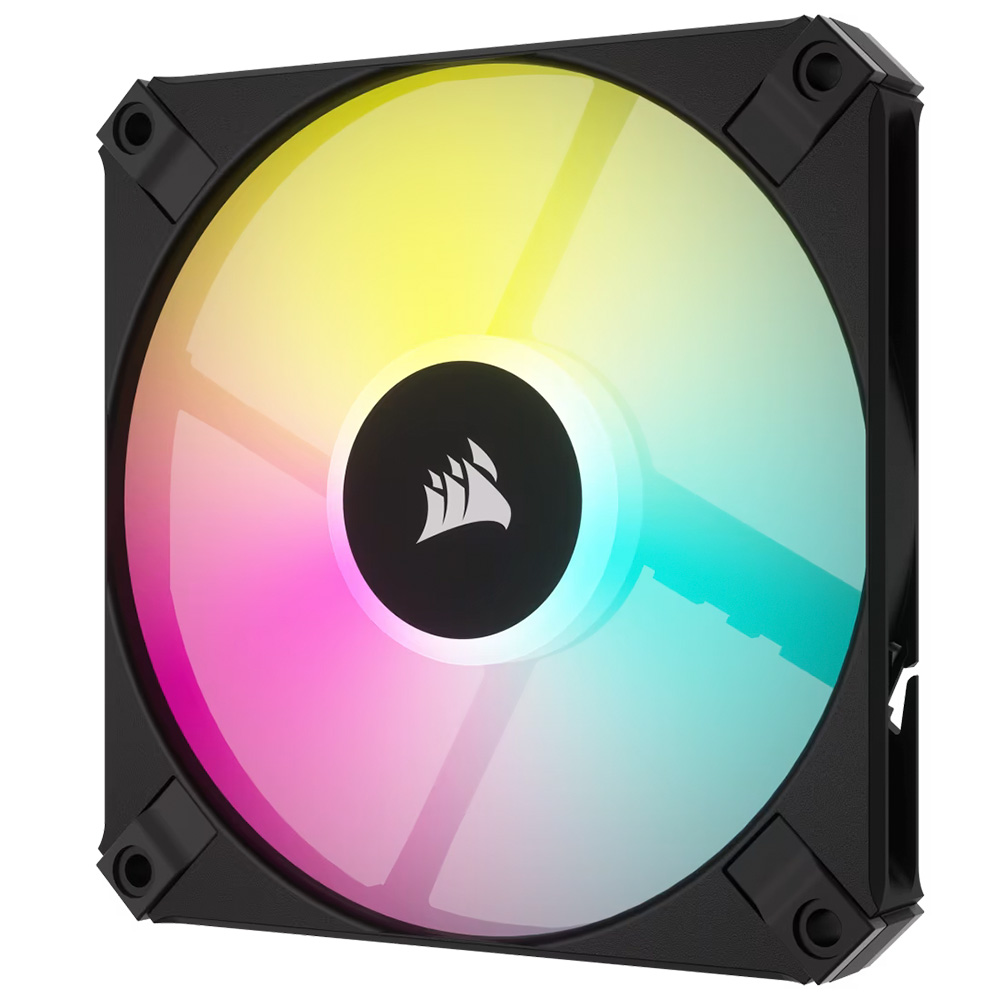 Cooler Fan Icue Af120 Rgb Slim Black Corsair