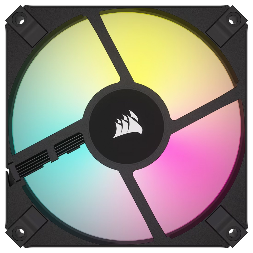 Cooler Fan Icue Af120 Rgb Slim Black Corsair
