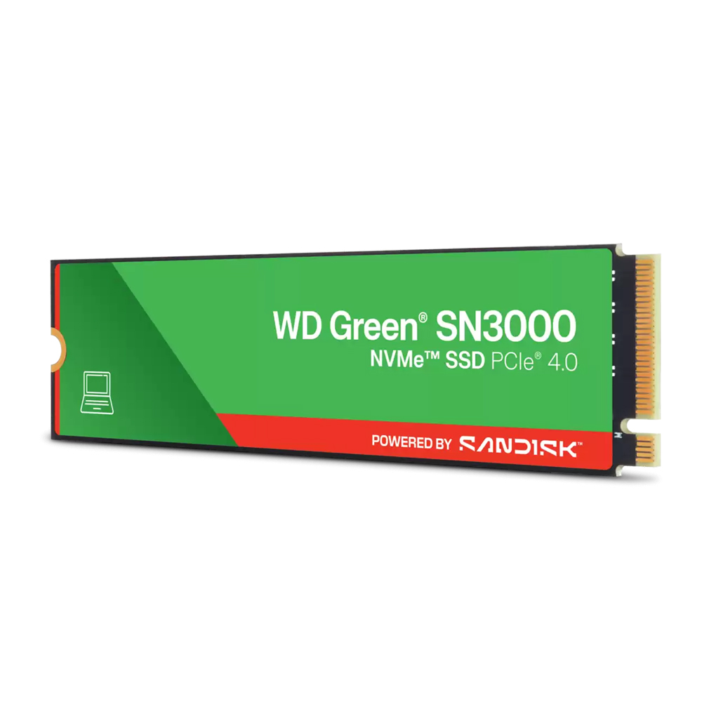 Disco Ssd 1tb Sn3000 Green M.2 Nvme Gen4 Wd