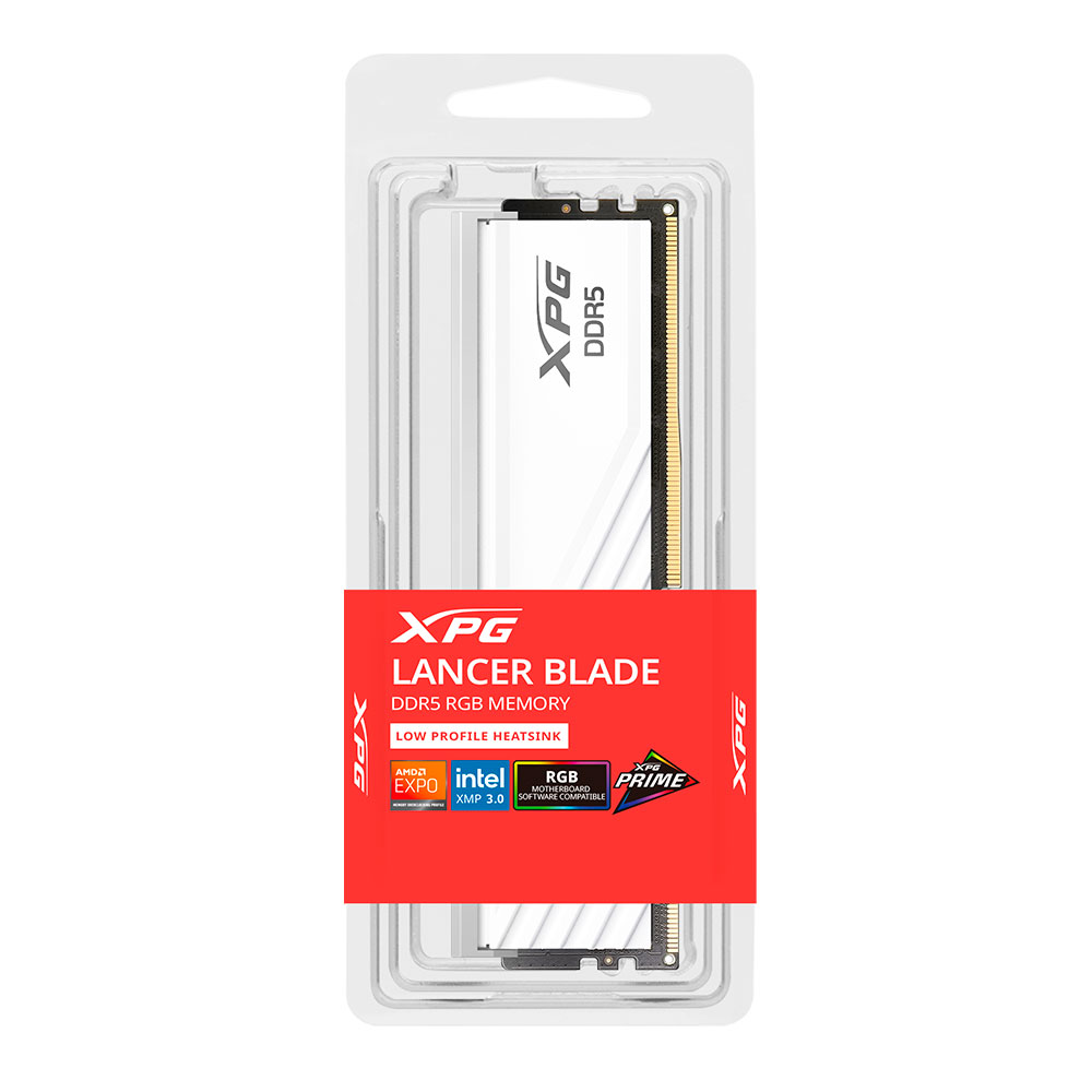 Memoria 16gb 6000mhz Ddr5 Xpg Lancer Blade Rgb White Adata