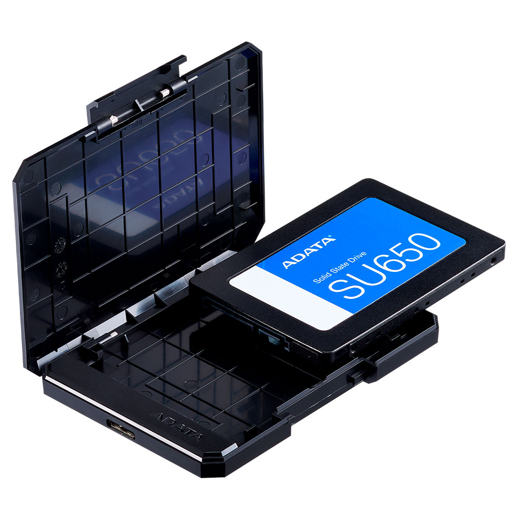 Carry Disk Ssd Ec600 Usb Black Adata