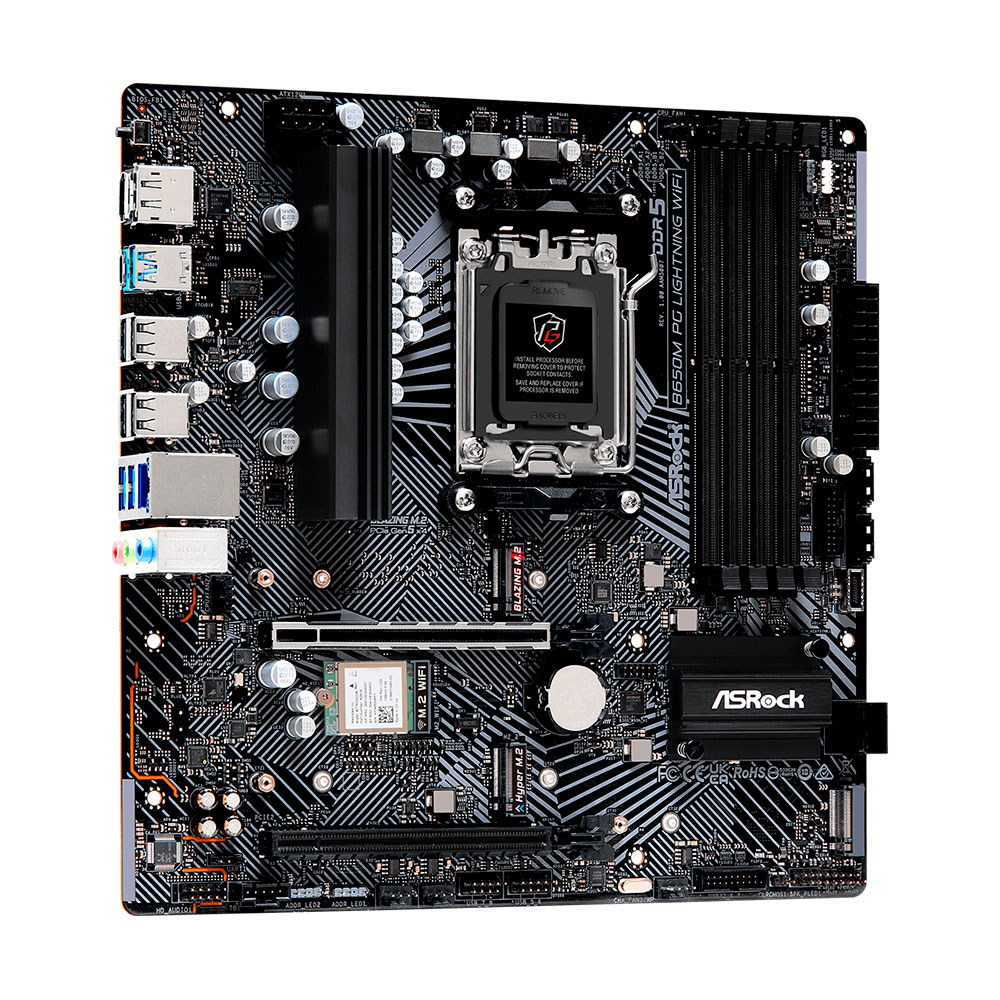 Mother B650m Pg Lightning Wifi Asrock Am5