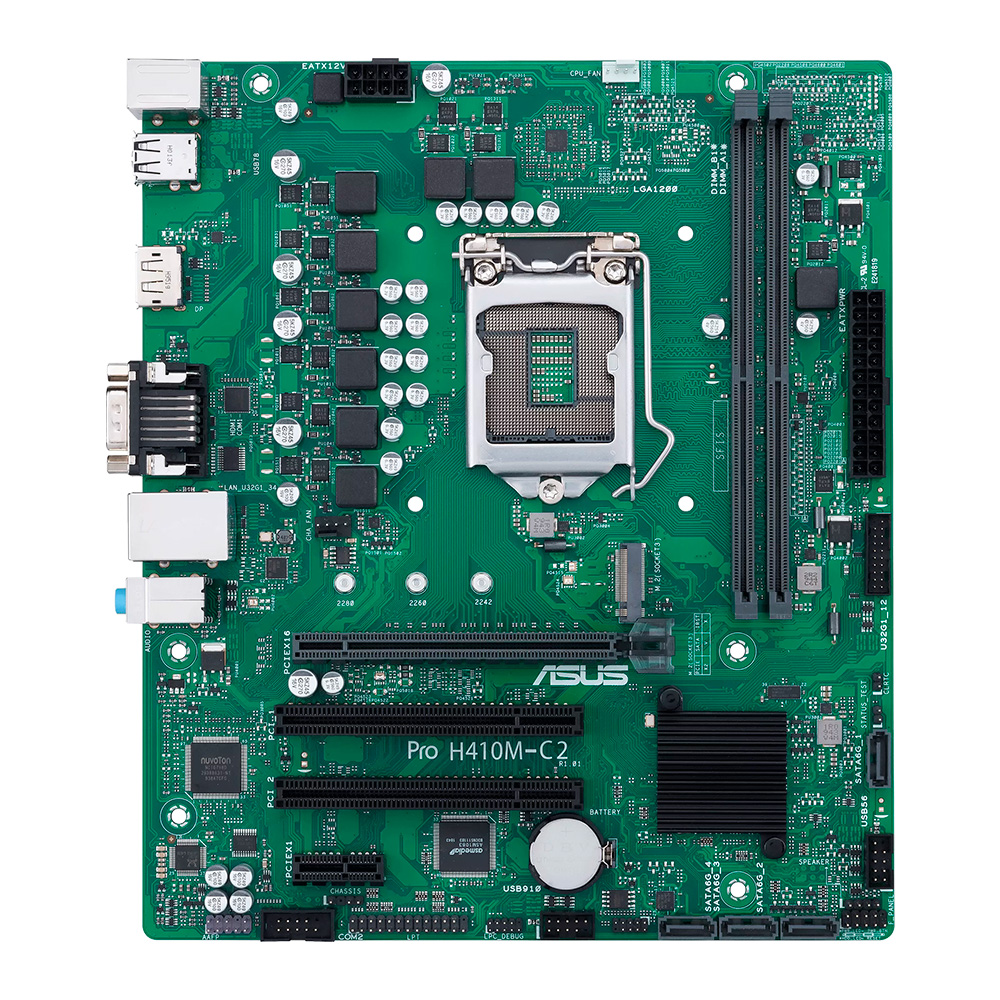 Mother Pro H410m-c2 Csm Ddr4 10gen Asus