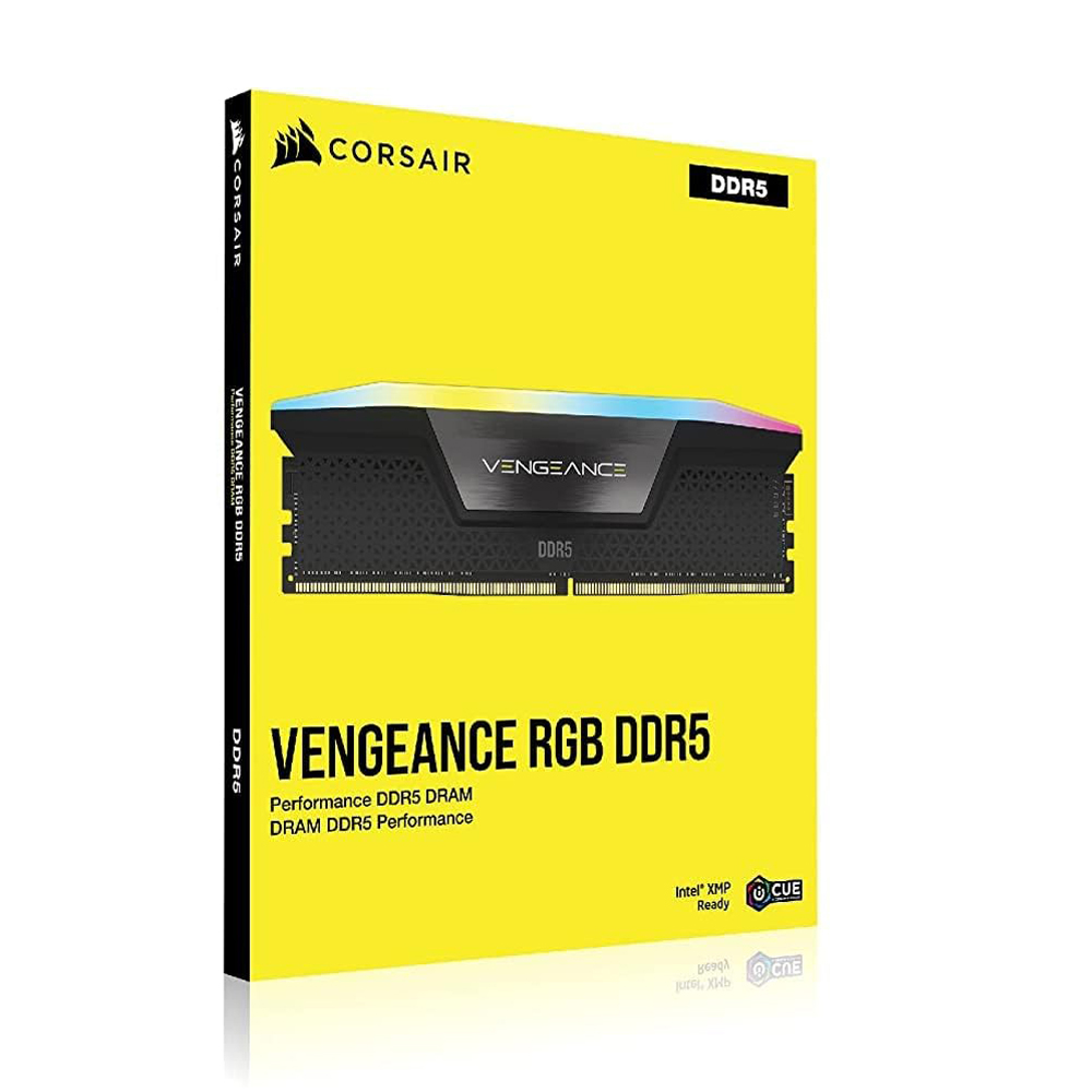 Memoria 64gb 2x32 6000mhz Ddr5 Vengeance Rgb Black Corsair