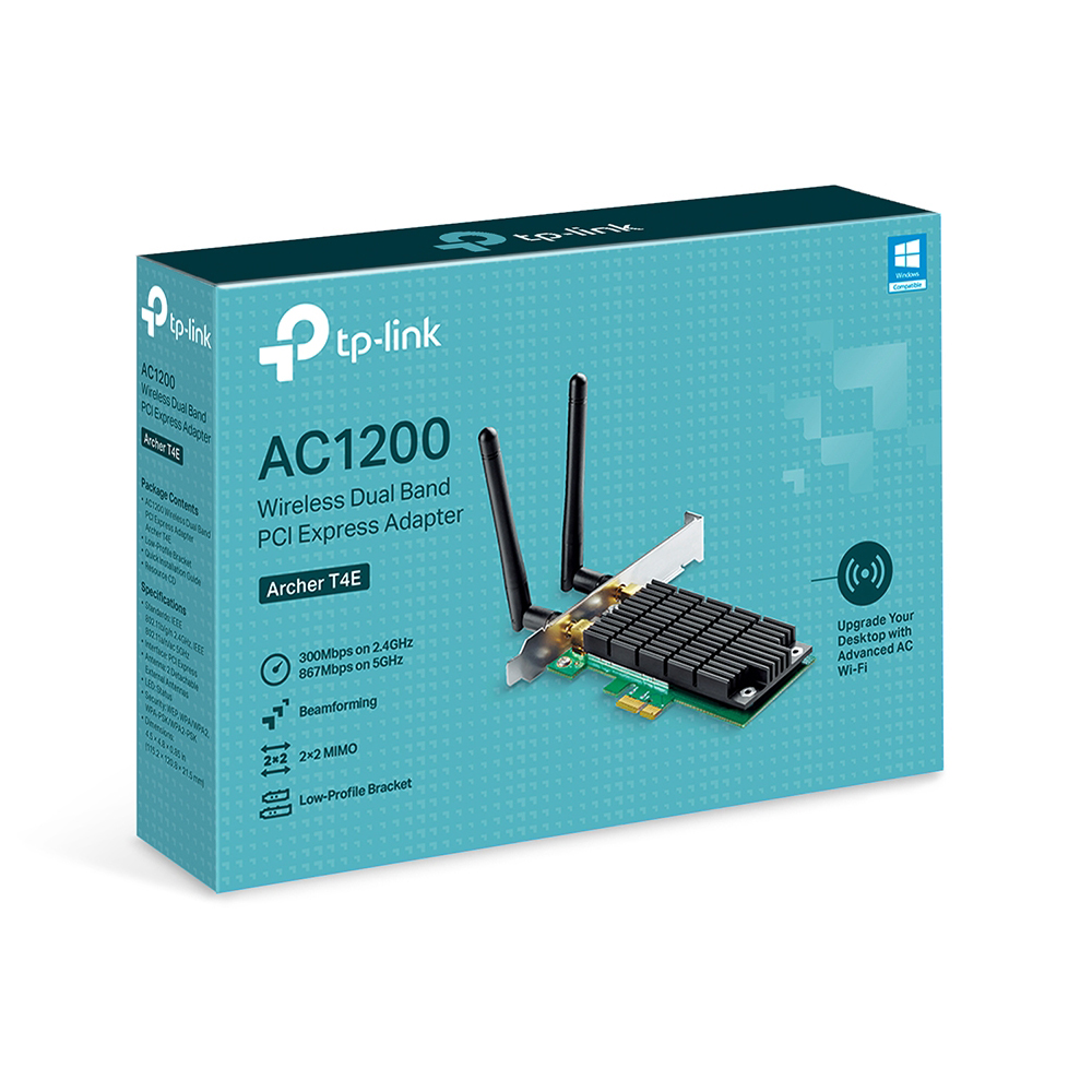 Placa Wifi Archer T4e Pcie Ac1200 Tp-link