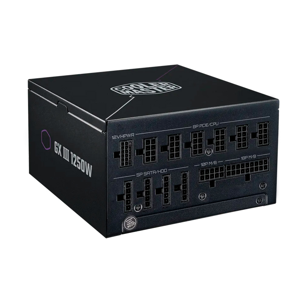 Fuente 1250w 80+ Gold Gx3 Full Modular Cooler Master