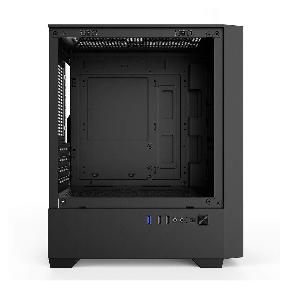 Gabinete H12 6120-sf Black Tg Fan X4 Frgb Sentey