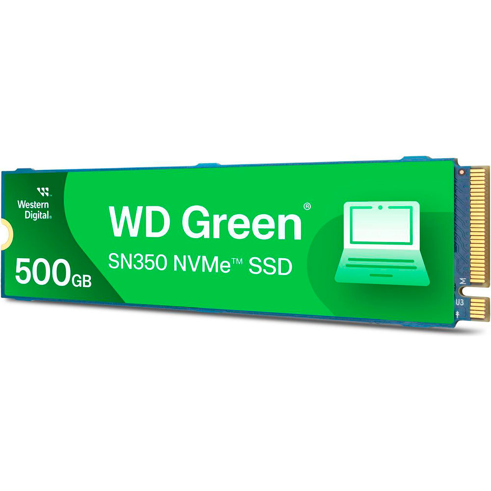Disco Ssd 500gb Sn350 M.2 Nvme Green Wd