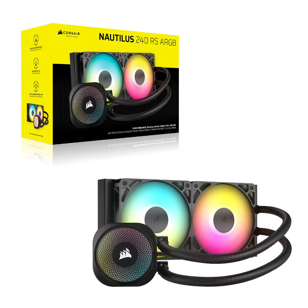 Water Cooling Nautilus 240 Rs Argb Black Corsair