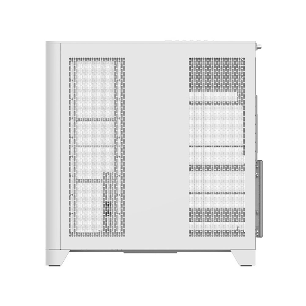 Gabinete View 390 Air Tg Fan X2 Snow Thermaltake