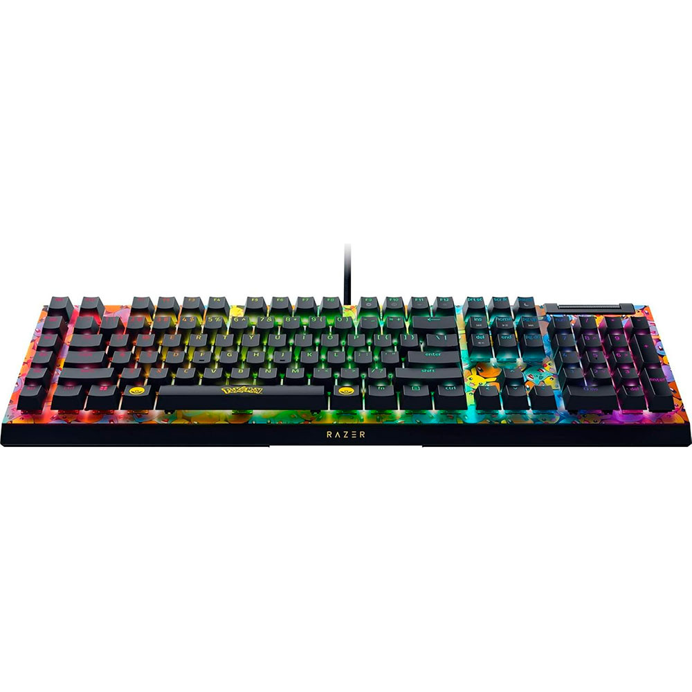 Teclado Blackwidow V4 X Pokemon Edition Us Green Razer