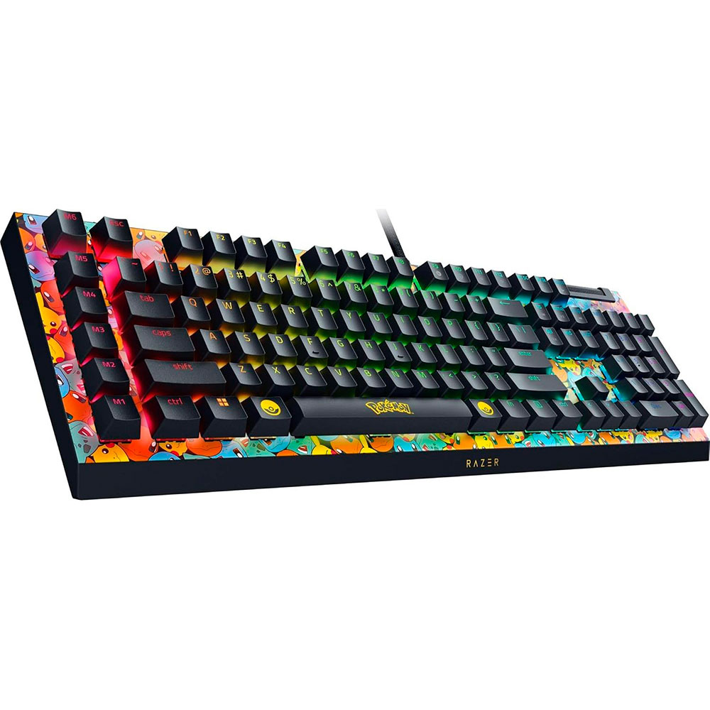 Teclado Blackwidow V4 X Pokemon Edition Us Green Razer