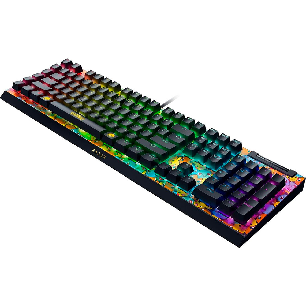 Teclado Blackwidow V4 X Pokemon Edition Us Green Razer