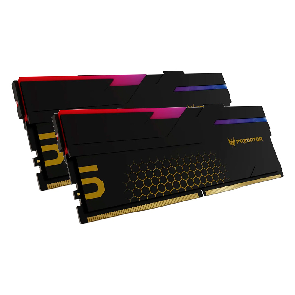 Memoria 32gb 2x16 6800mhz Ddr5 Hermes Rgb Black Expo Predator