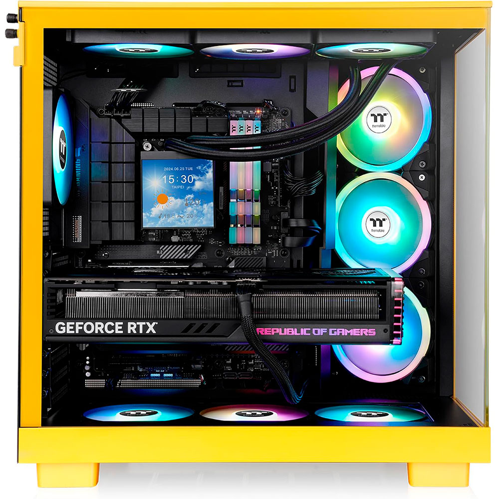 Gabinete View 380 Xl Tg Argb Bumblebee Thermaltake