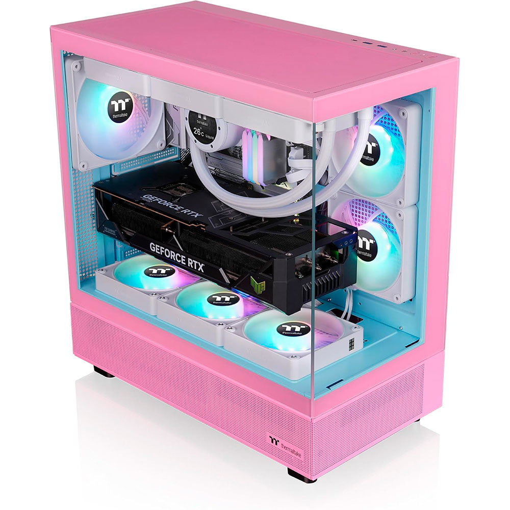 Gabinete View 270 Plus Tg Argb Bubble Pink Thermaltake
