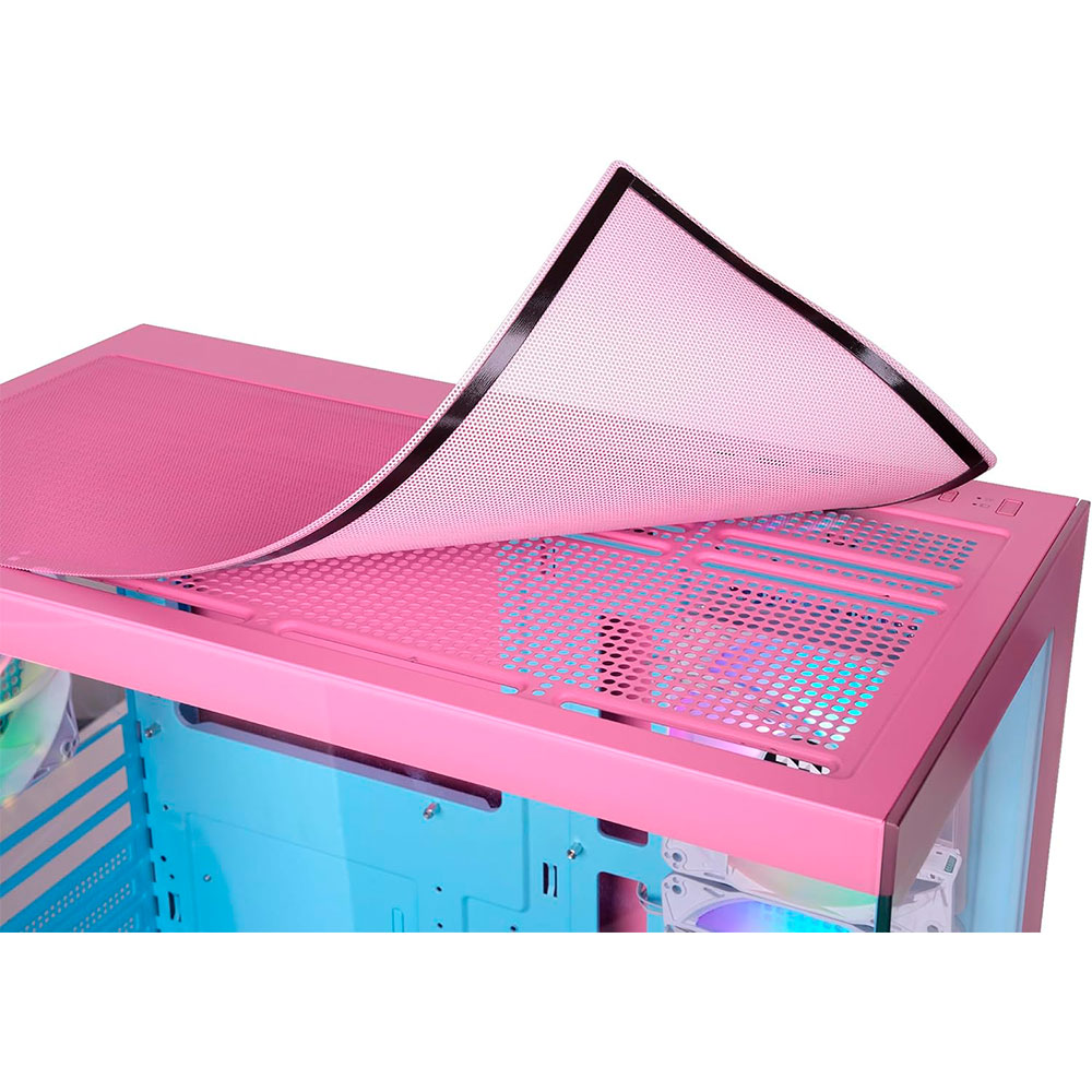 Gabinete View 270 Plus Tg Argb Bubble Pink Thermaltake