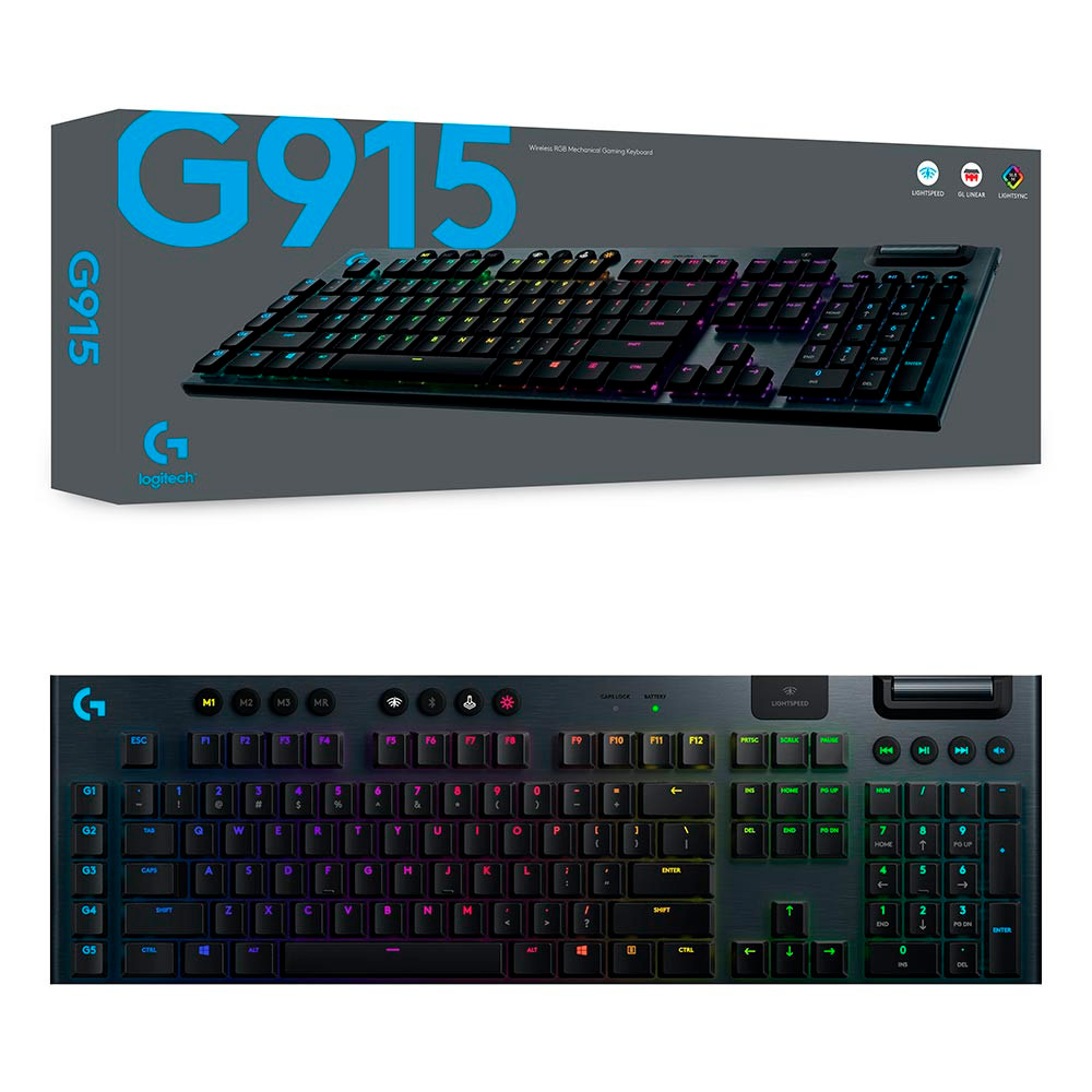 Teclado G915 Ligthspeed Rgb Logitech