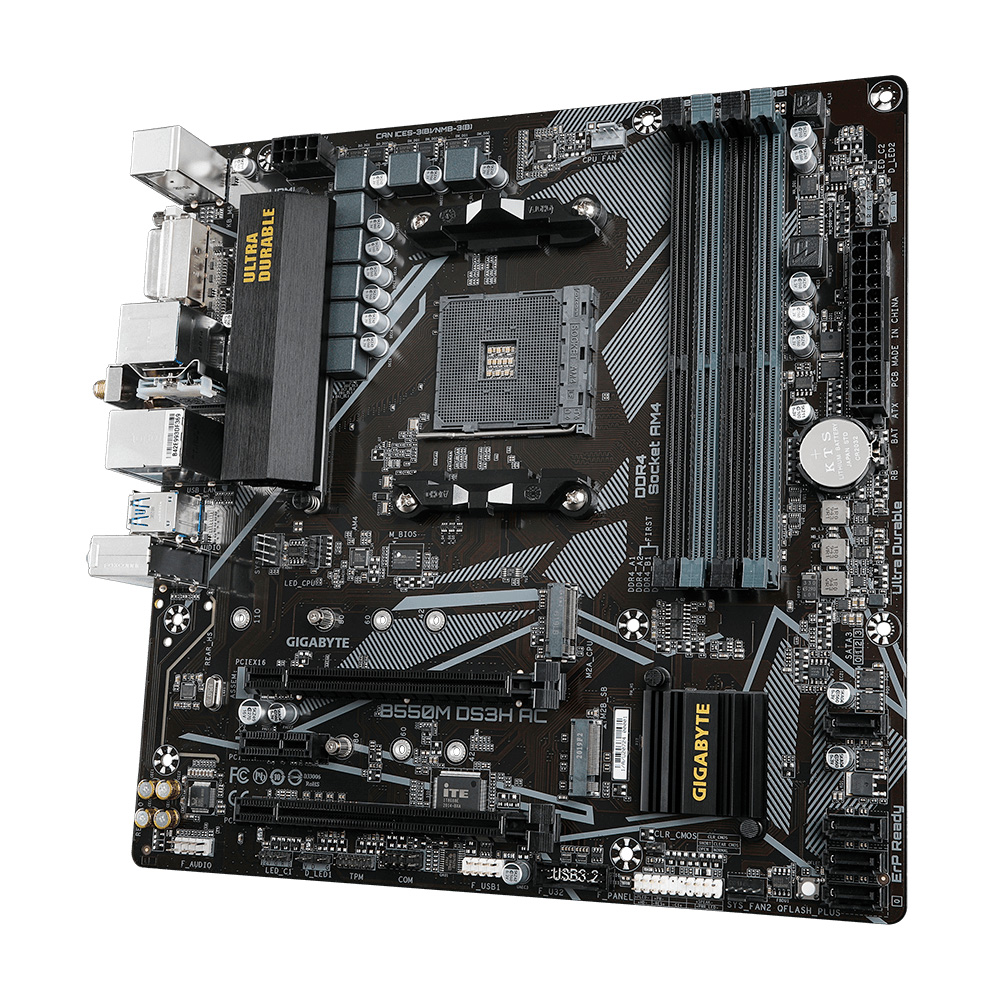 Mother B550m Ds3h Ac Gigabyte Am4