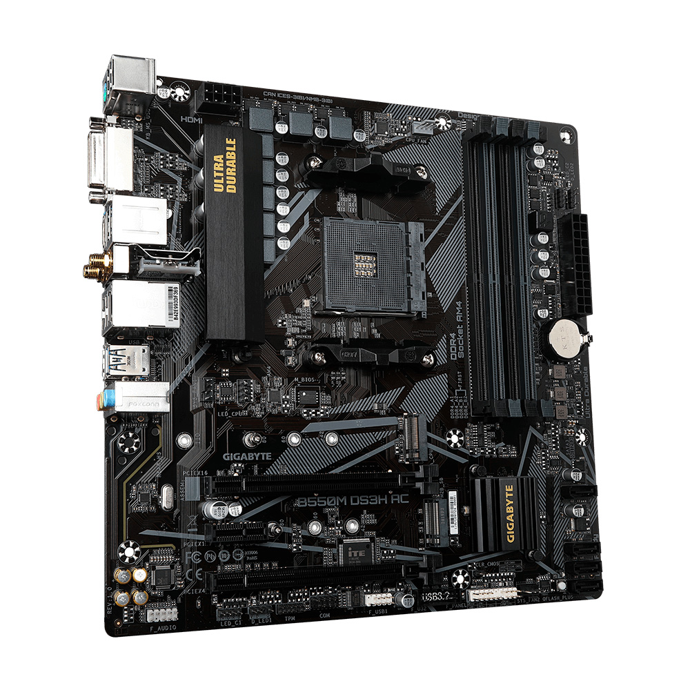 Mother B550m Ds3h Ac Gigabyte Am4