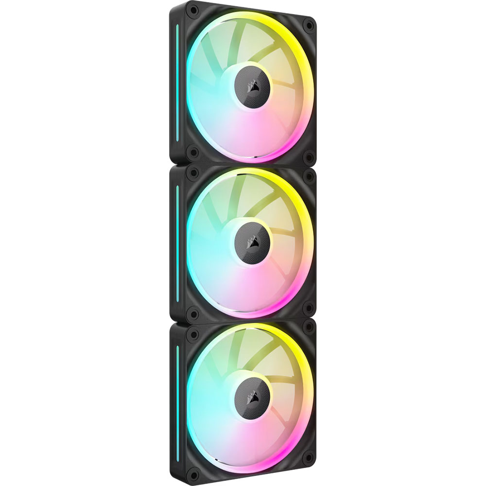 Cooler Fan Icue Link Lx120 Rgb 120mm Pack 3 Black Corsair