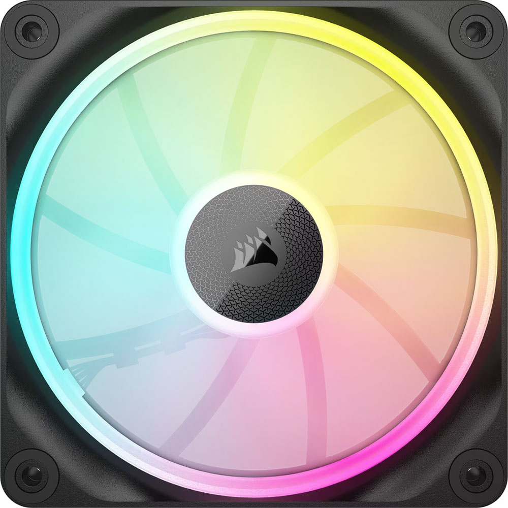 Cooler Fan Icue Link Lx120 Rgb 120mm Pack 3 Black Corsair