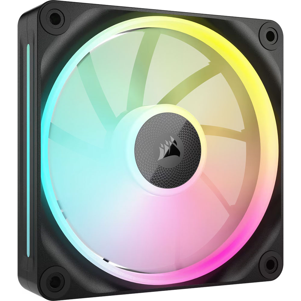 Cooler Fan Icue Link Lx120 Rgb 120mm Pack 3 Black Corsair
