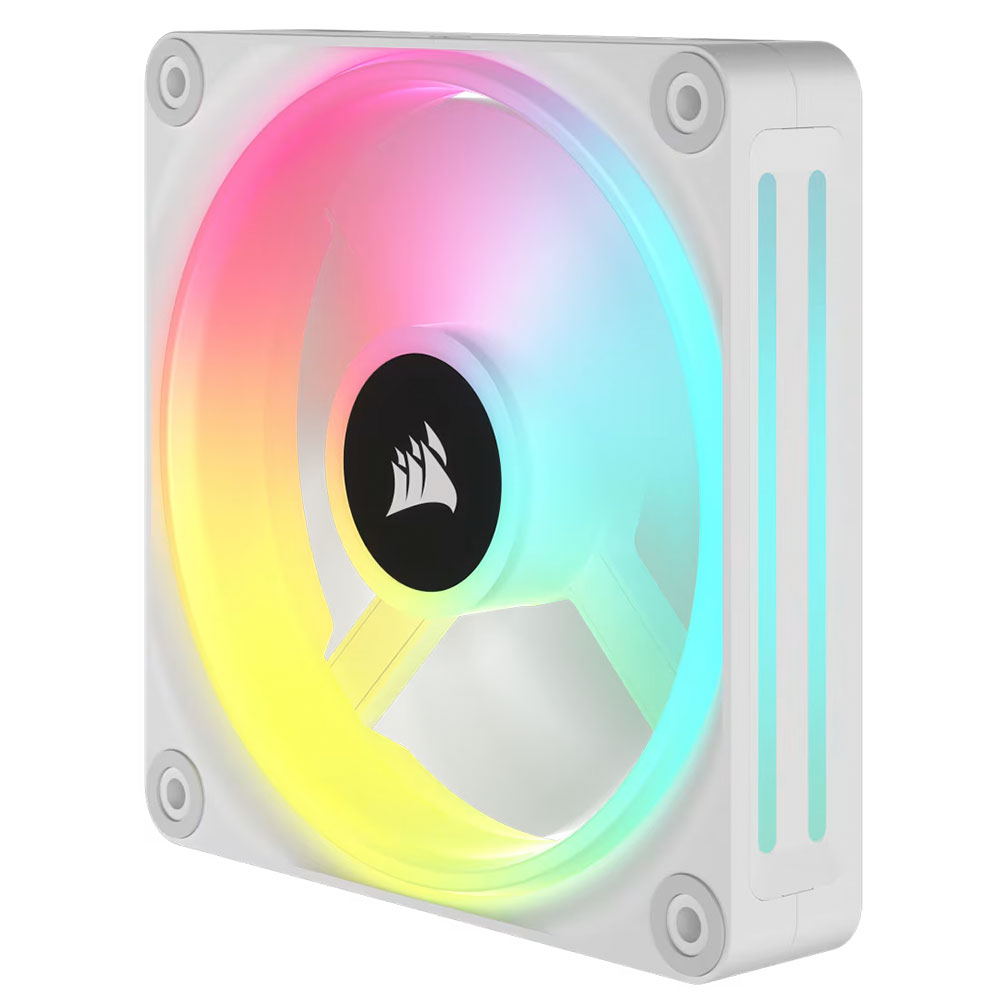 Cooler Fan Icue Link Qx120 Rgb 120mm Pack 3 White Corsair